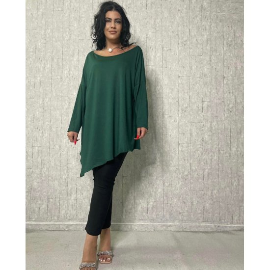 ΜΠΛΟΥΖΑ ΑΣΥΜΜΕΤΡΗ ΜΕ ΧΑΜΟΓΕΛΟ